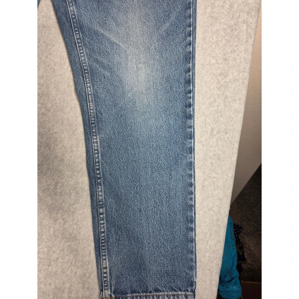 L.L.Bean Classic Fit Jeans Mens 35X29 Blue Medium Wash 100% Cotton Denim